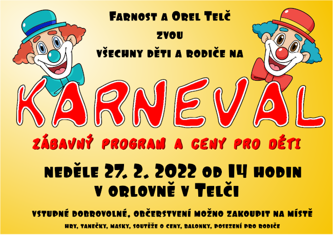 Plakát na karneval