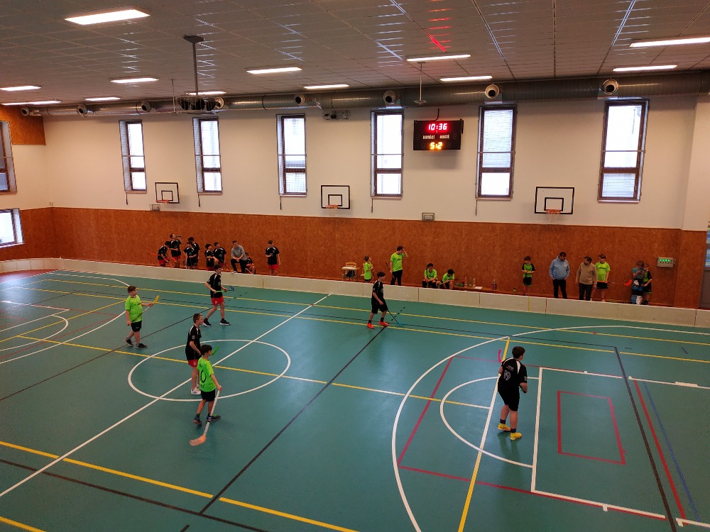 Pohled na halu v Jaroměřicích