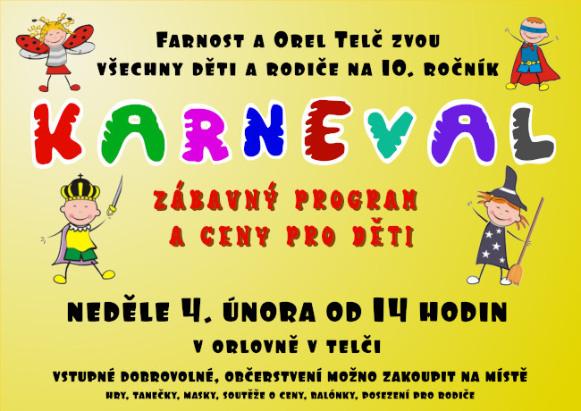 Plakát na karneval