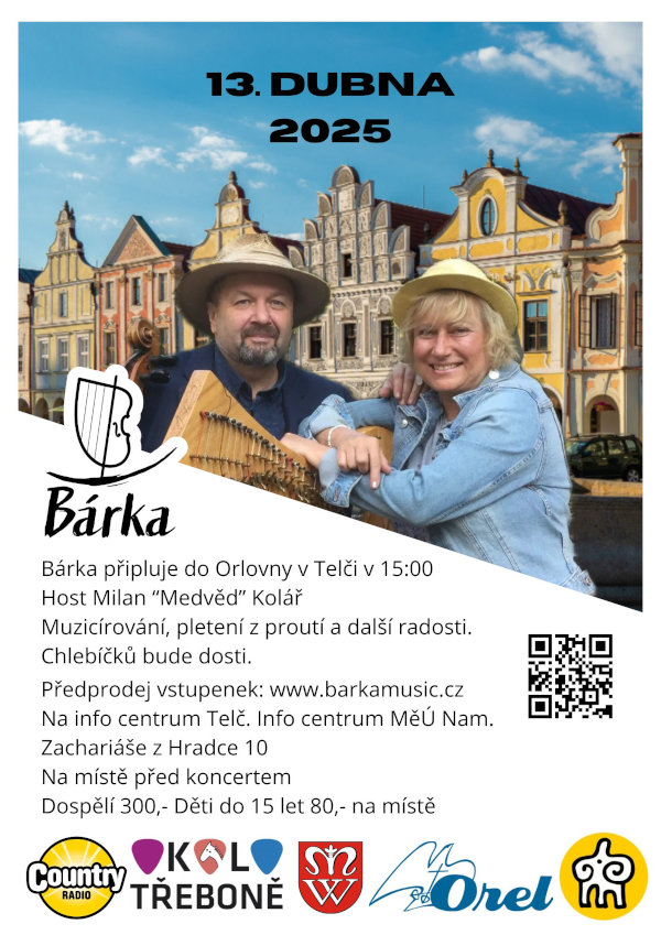 Plakát koncert Bárka